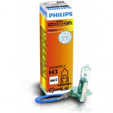 Автомобільга лампа Philips H3 +30